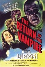 Watch The Return of the Vampire zumvo