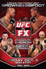 Watch UFC on FX 5 Browne Vs Bigfoot zumvo