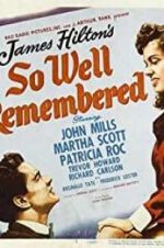 Watch So Well Remembered zumvo